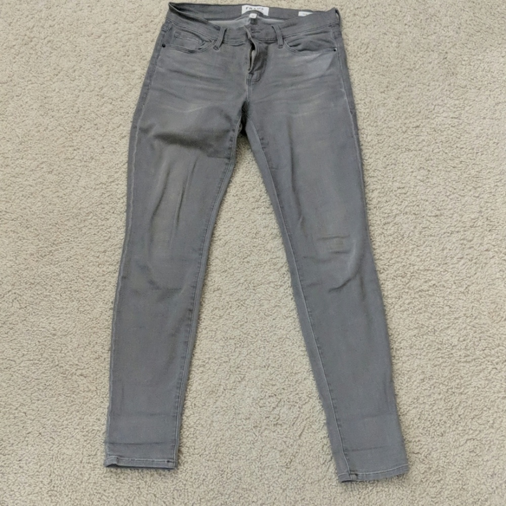 Frame le skinny de jeanne GREY jeans sz 26